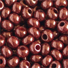 1 Dose (ca.17g.) Rocailles 9/0 ~2,5mm Bordeauxrot dunkel opak mit Luster