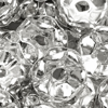 ~1000 Stk. Strassrondellen 8mm Silber/Kristall