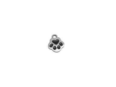 kleine Hundepfote, Katzenpfote, Anhänger zum DIY Schmuck mac