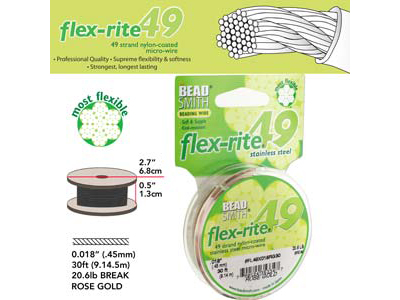 rosegoldenen Flex-Rite Schmuckdraht günstig online kaufen
