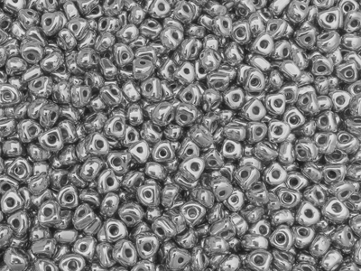 unregelmäßige Edelstahlperlen ca. 5mm Zwischenteile zum Schm