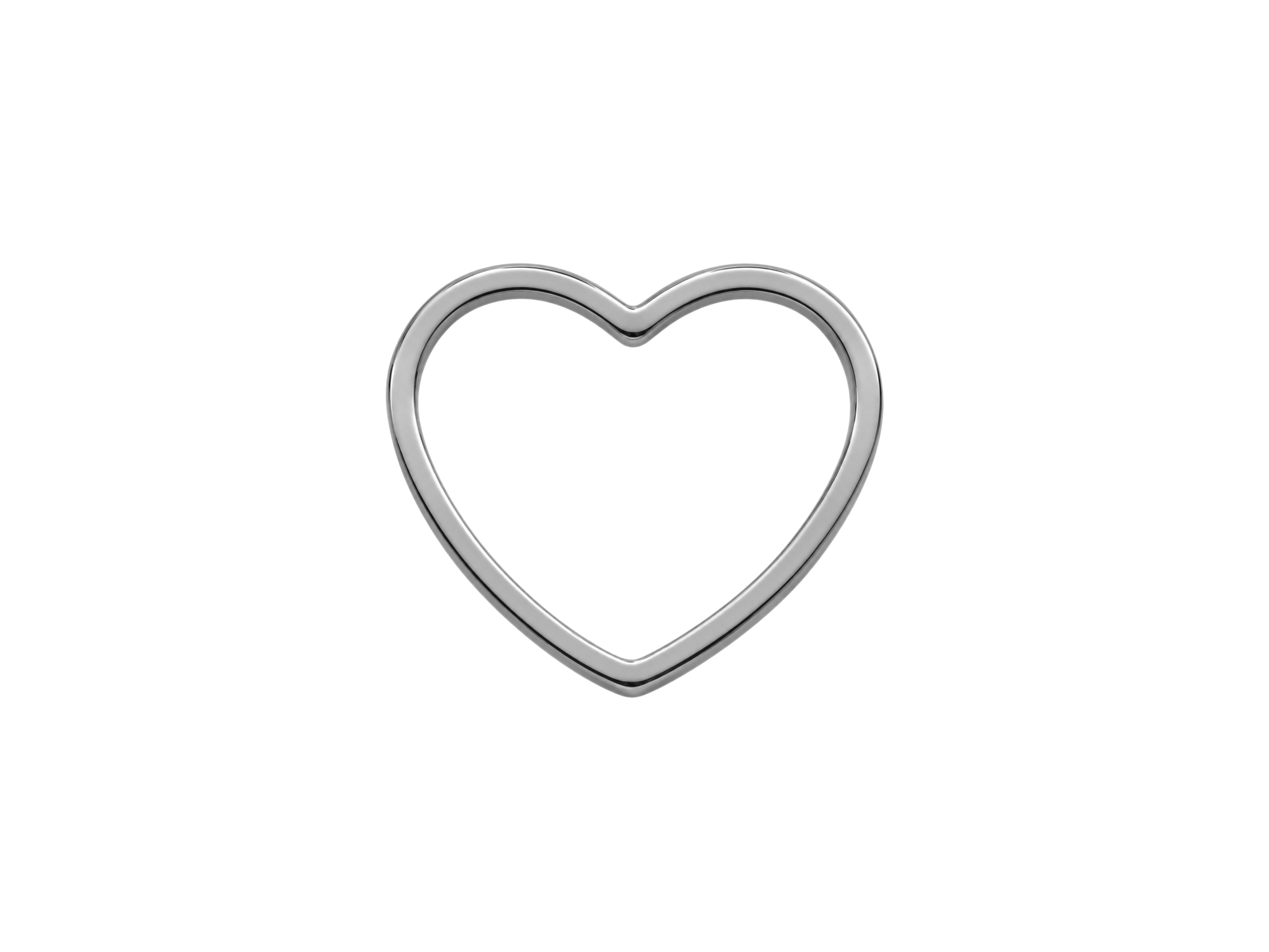 Metallrahmen Rahmen Basis, Herz 16x14mm für DIY Boho Perleno