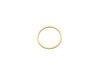Edelstahl Ring 16mm gold Basis Rahmen Rohling für Brick Stit