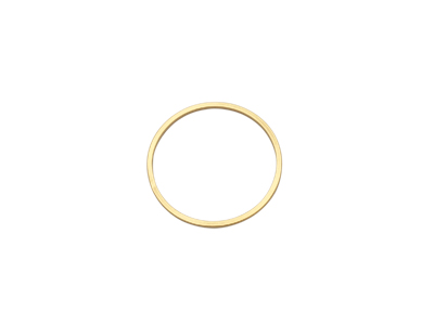 Edelstahl Ring 20mm gold Basis Rahmen Rohling für Brick Stit