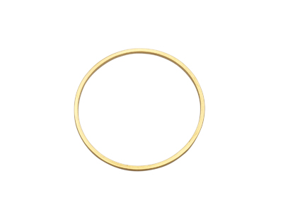Edelstahl Ring 30mm gold Basis Rahmen Rohling für Brick Stit