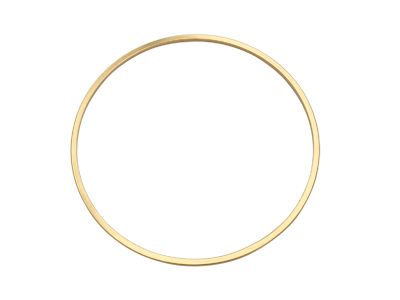 Edelstahl Ring 40mm gold Basis Rahmen Rohling für Brick Stit