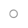 20 Stk. geschlossene Ringe ~6x0,8mm - Edelstahl