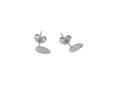 kleine tropfenförmige Ohrstecker zum Schmuck machen