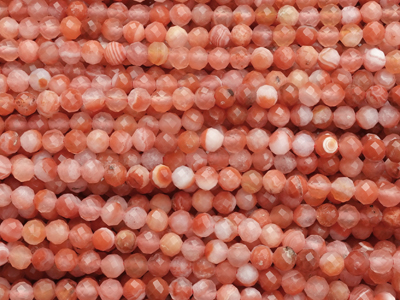 facettierte 3mm Karneol Steinperlen zum Schmuckmachen kaufen