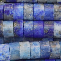 1 Strang (~37,5cm) echter Lapis Lazuli Steinperlen, HiShi ~4x2,5mm