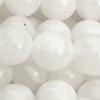 1 Strang (~39cm) echter Mondstein Perlen, rund ~6,5mm