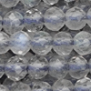 1 Strang (~38cm) echter Labradorit Steinperlen, rund facettiert ~2,2mm
