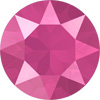Swarovski XIRIUS Chaton 1088 8mm Crystal Peony Pink
