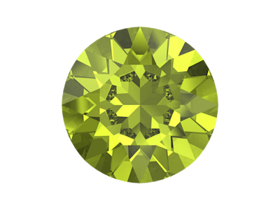 Swarovski Chaton Rivoli 8mm 1088 Citrus Green