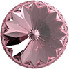 Swarovski Rivoli 1122 12mm Light Rose F