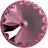 Swarovski Rivoli 1122 12mm Rose F