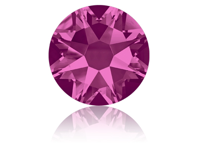 flache Glitzersteine von Swarovski 2088 SS12 Fuchsia