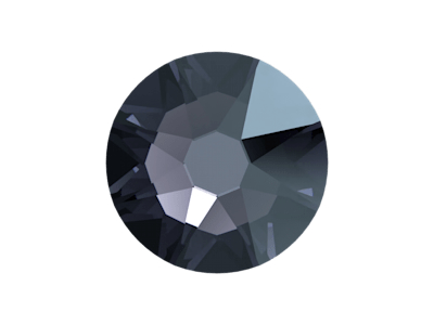 original Swarovski Flatback zum Aufkleben SS34 Graphite Nigh