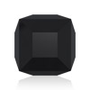 9 Stk. Swarovski Würfel Perlen 5601 4mm, Jet