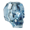 1 Stk. Swarovski Totenkopf Perle 5750 13mm Denim Blue