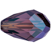 Swarovski Perle 5500, Tropfen 9x6mm, AMETHYST SHIMMER-2x