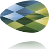 Swarovski Perle 5056, Tropfen 10x6mm, Crystal Iridescent Green