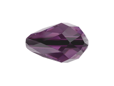 Swarovski Tropfen Perle 5500 9x6mm Farbe Amethyst