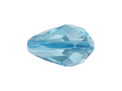 Swarovski Tropfen Perle 5500 9x6mm Farbe Aquamarine