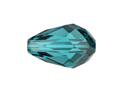 Swarovski Tropfen Perle 5500 9x6mm Farbe BLUE ZIRCON