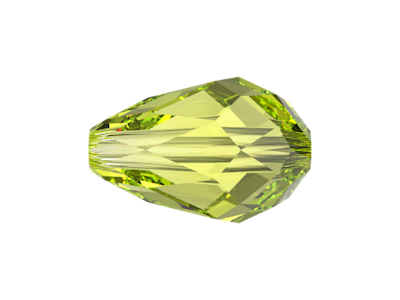 Swarovski Tropfen Perle 5500 9x6mm Farbe CITRUS GREEN