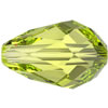 Swarovski Perle 5500, Tropfen 9x6mm, CITRUS GREEN