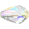 Austrian Crystal Perle 5500, Tropfen 9x6mm, Crystal AB