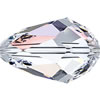 Swarovski Perle 5500, Tropfen 9x6mm, Crystal AB