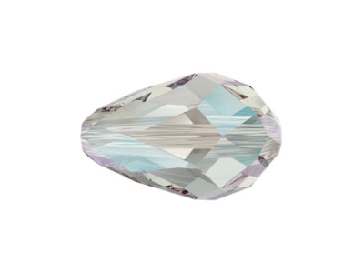 Swarovski Tropfen Perle 5500 9x6mm Farbe Crystal Shimmer-2x