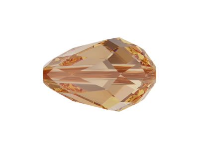 Swarovski Tropfen Perle 5500 9x6mm Farbe Light Colorado Topa