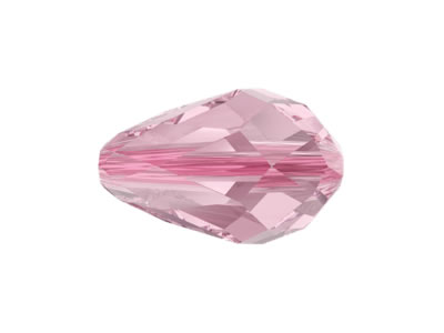 Swarovski Tropfen Perle 5500 9x6mm Farbe Light-Rose