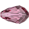 Swarovski Perle 5500, Tropfen 9x6mm, ROSE