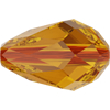 Swarovski Perle 5500, Tropfen 9x6mm, TOPAZ