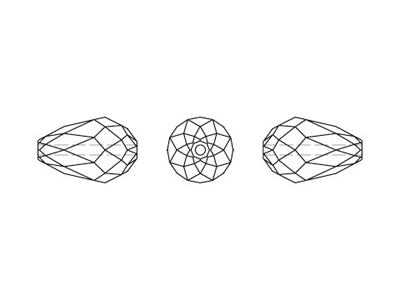 Swarovski Tropfen Form