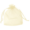 100 Stk. Organzabeutel ~9x12cm, creme