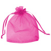 100 Stk. Organzabeutel ~9x12cm, fuchsia