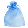 20 Stk. Organzabeutel 7x9cm Hellblau