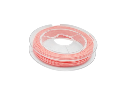 dünner pfirsich-rosa Macrame Faden 0,5mm