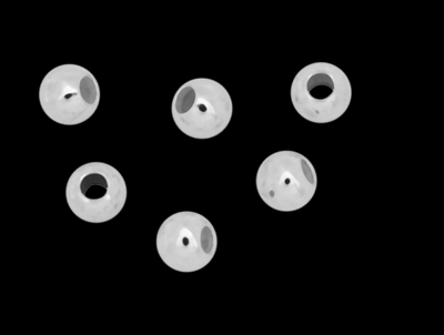 runde echt Silber Zwischenteile Perlen 3mm günstig kaufen