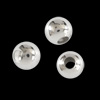 10 Stk. runde Perlen 5mm, 925 Silber