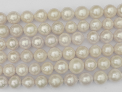 große runde Zuchtperlen, Kulturperlen