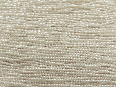 echte, kleine, weiße Zuchtperlen 1mm
