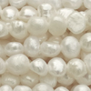 1 Strang (~36cm) echter Zuchtperlen ~3x4mm, B-Qualität