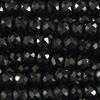 1 Strang (~38cm) echter Spinell Steinperlen, rund facettiert ~2mm