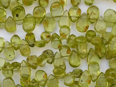 Olivin Peridot Steinperlen B2B Großhandel